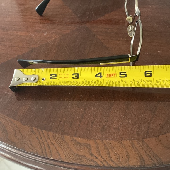 Prada eye 👁️ glasses black & silver frame only made in Italy unisex - Picture 13 of 16